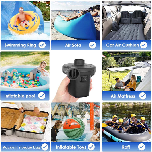 9080 Electric Air Pump For Ball Balloon ( 3 Nozzle )