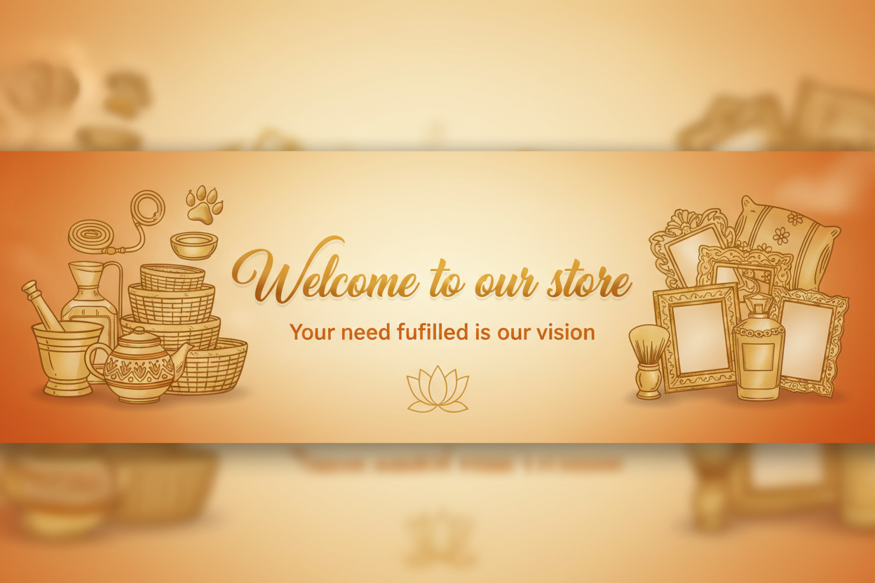 Welcome our store your need Fullfill is our vision 